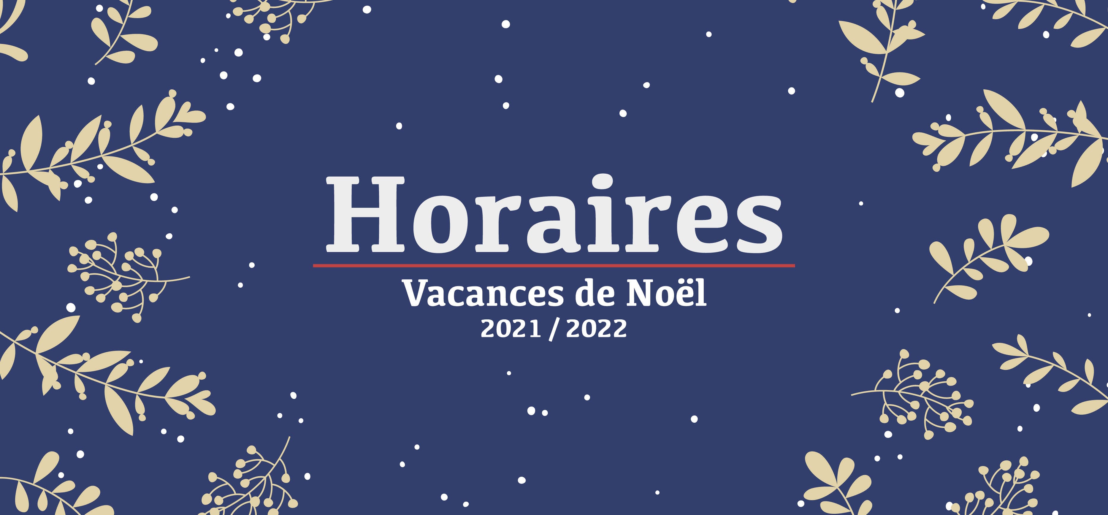 Ouverture de la biblioth&egrave;que pour la p&eacute;riode de No&euml;l