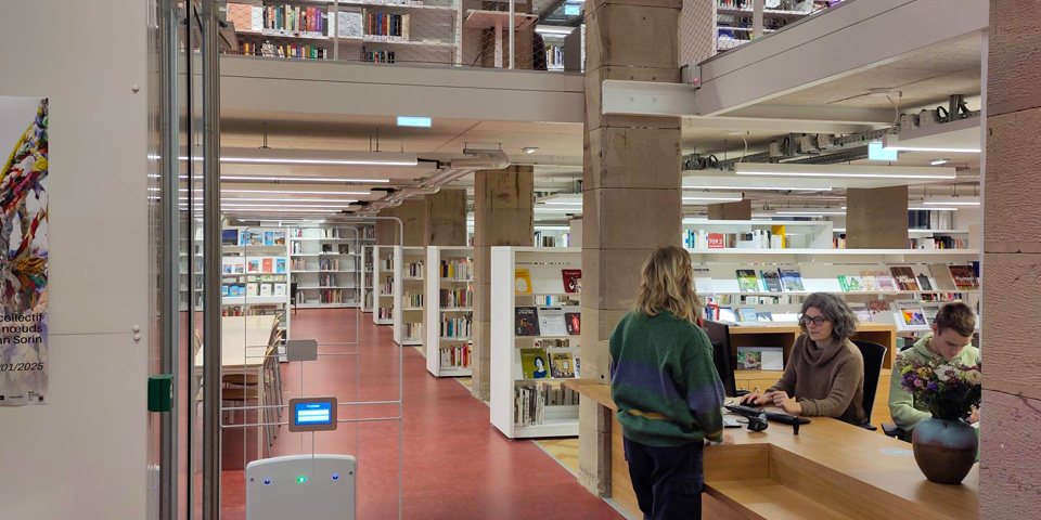 Ouverture de la biblioth&egrave;que de la Manufacture