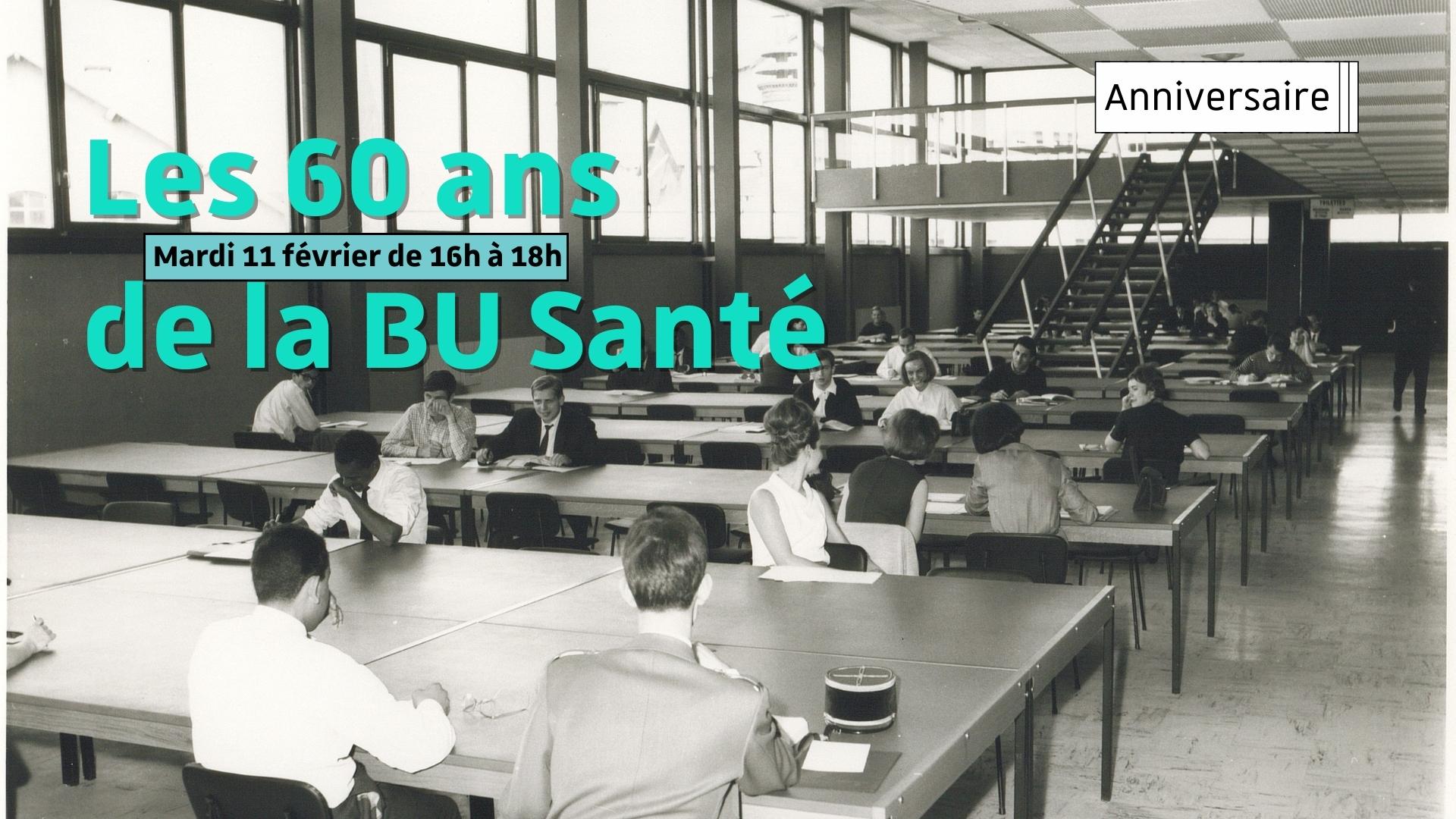 La biblioth&egrave;que de sant&eacute; f&ecirc;te ses 60 ans !