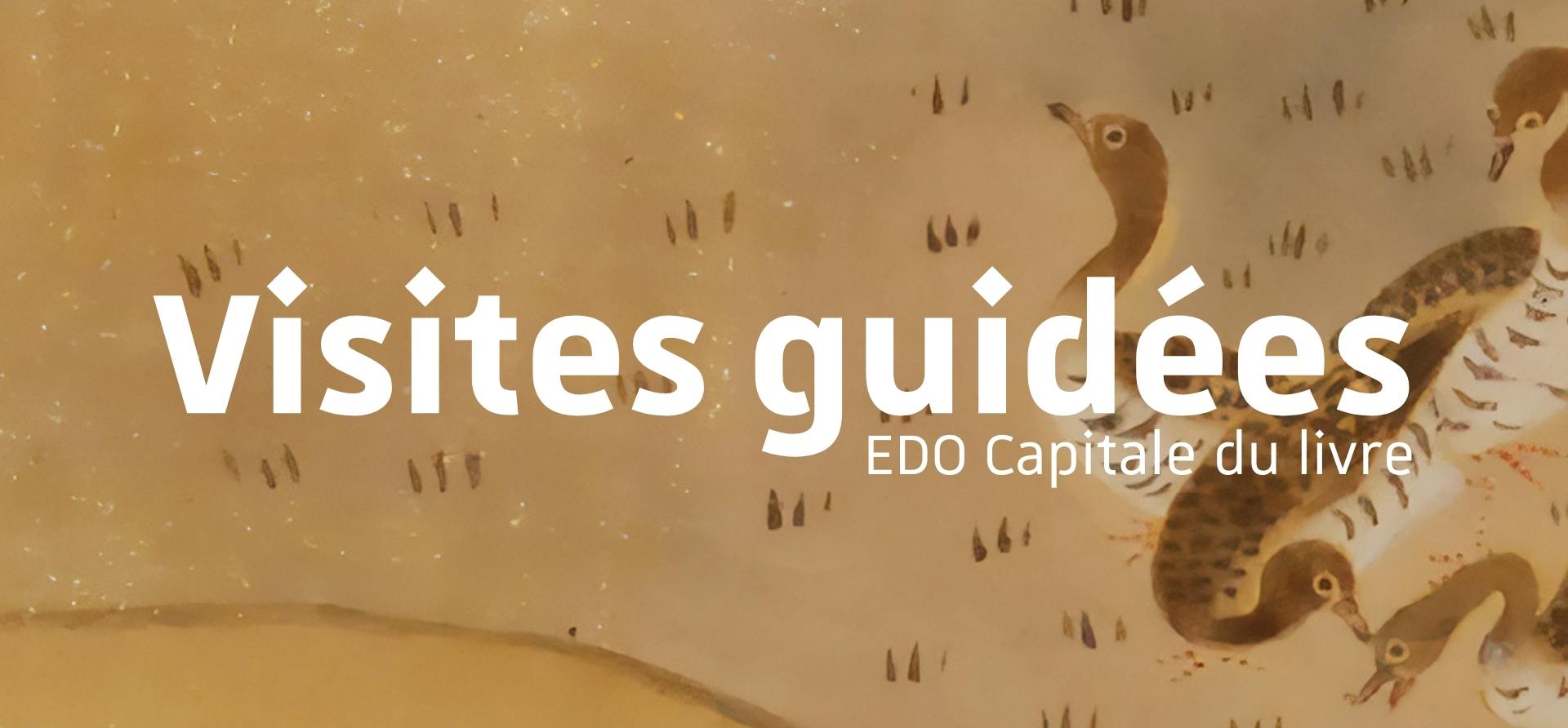 Visites guid&eacute;es | EDO Capitale du livre