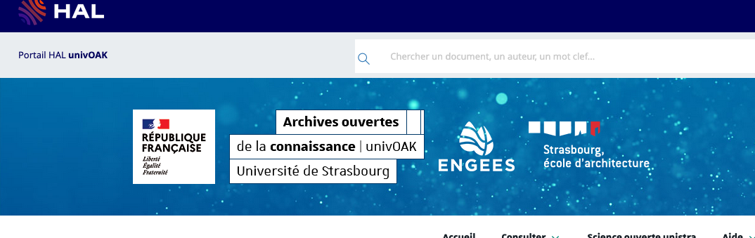 Ouverture du portail univOAK-HAL