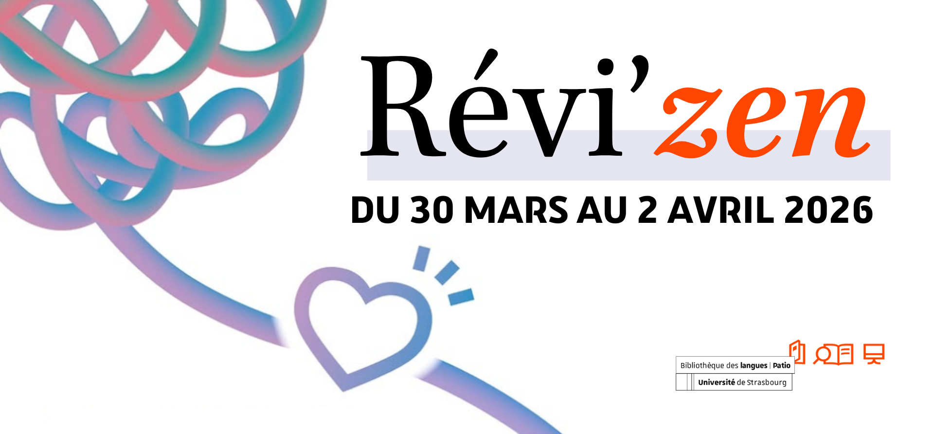 Op&eacute;ration R&eacute;vi'zen &agrave; la biblioth&egrave;que des langues - Patio