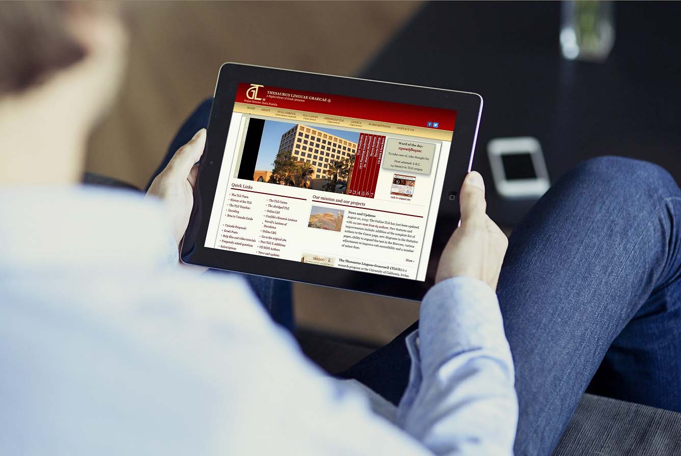Thesaurus Linguae Graecae (TLG) online : acc&egrave;s r&eacute;tablis et nouvelle interface